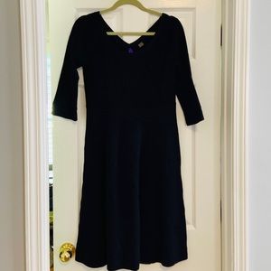 Seraphine Maternity Dress, Black, Size M